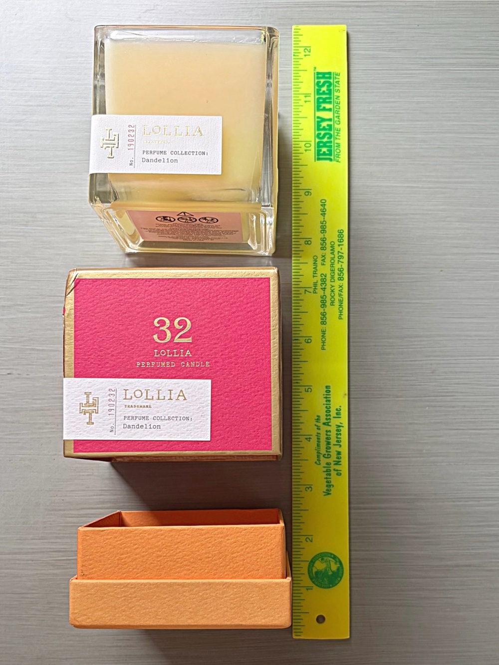 LOLLIA Poetic License Candle #32 Dandelion DISCONTINUED Margot Elena - Picture 7 of 8